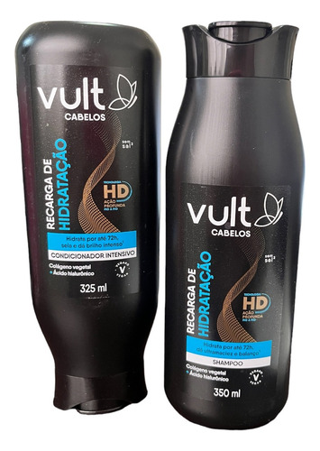 Shampoo E Condicionador Recarga De Hidratação Vult Cabelos