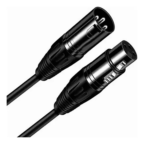 Cable Micrófono Xlr Balanceado 3 Metros Reforzado