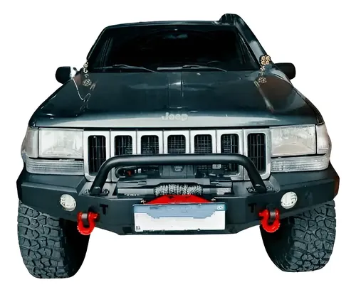 Para-choque Aço Offroad Dianteiro Jeep Grand Cherokee Zj 97
