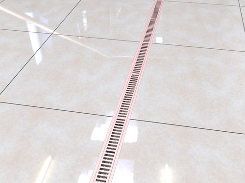 Kit 2 Ralo Linear 10x100 Cm Grelha Aluminio (modular 50cm)
