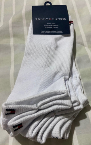 Calcetines Tommy Hilfiger Paquete De 3 Al Tobillo Ankle Sock