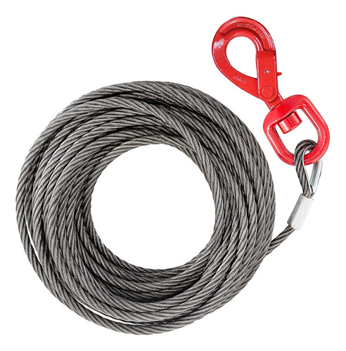 Vevor Cable De Cabrestante De Acero Galvanizado, 3/8 Pulgada