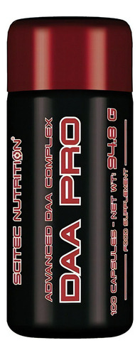 Daa Pro 3.000mg 100caps Scitec Nutrition (testosterona)