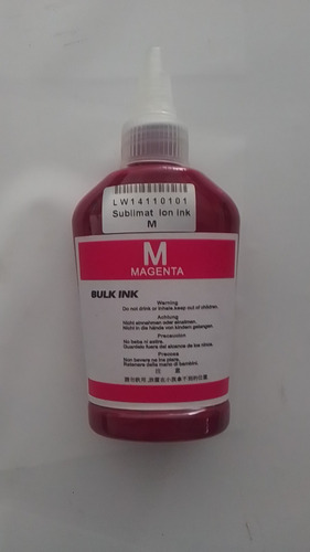 Tintas Para Sublimación Magenta Envase De 100 Ml.