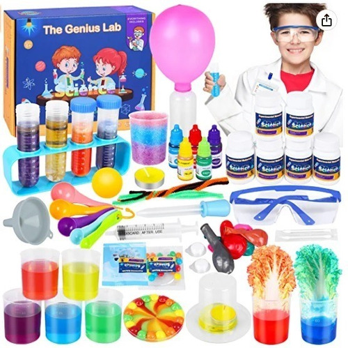 Juego De Experimentos De Química - Ciencia Para Niños