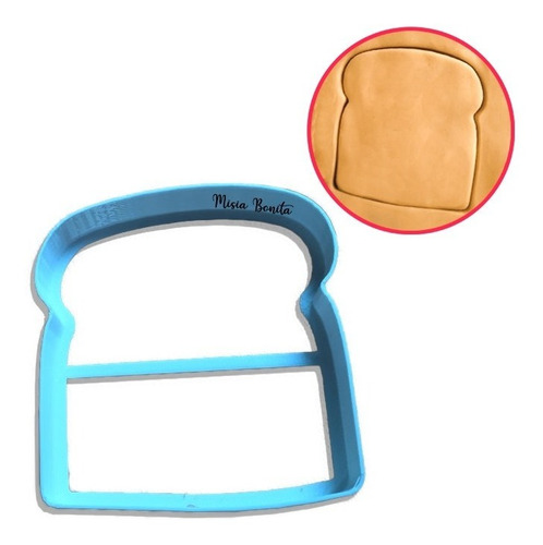 Pan Lactal Forma Cortador Molde Masa Galleta Sandwich