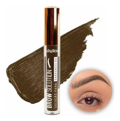 Brow Solution Tinta Para Cejas Tono Medium Matte Ruby Rose