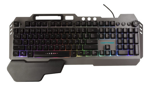 Teclado Alambrico Vortred Holder V-930617 Rgb Programable