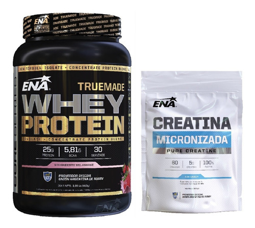 True Made Whey Protein Ena Proteína Isolate + Creatina Ena