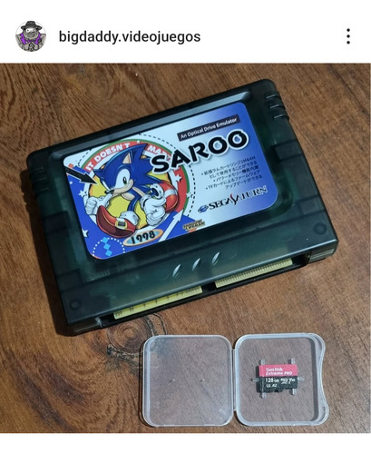 Saroo 128gb Sega Saturn Última Versión (Usado)