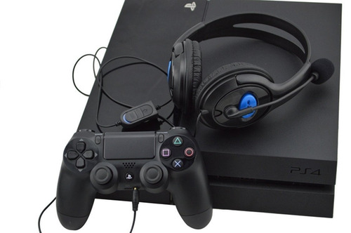 Set Audifono Microfono Ps4 + Cargador Joystick / Liquidacion