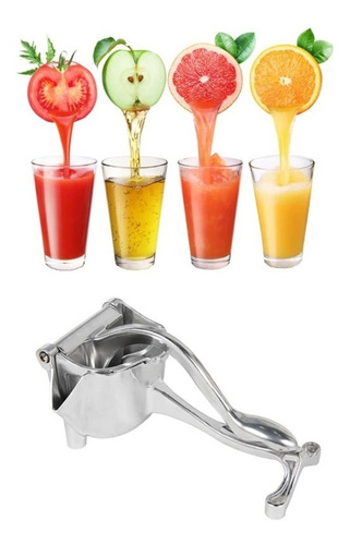Exprimidor Manual De Lima Limón Naranja Metal Extra Grande Jugo Alta Calidad Everest