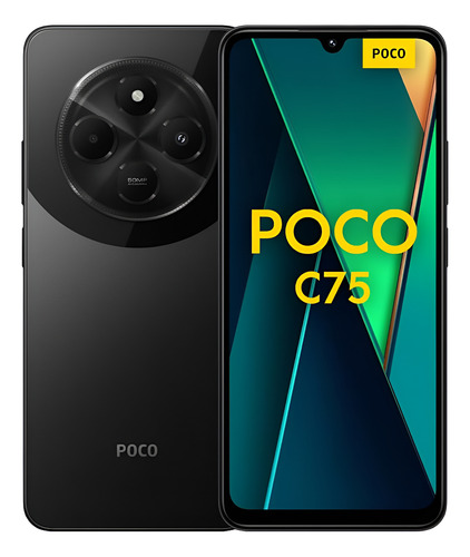 Xiaomi Poco C75 Nfc Dual Sim 128 Gb Preto 6 Gb Versão Global
