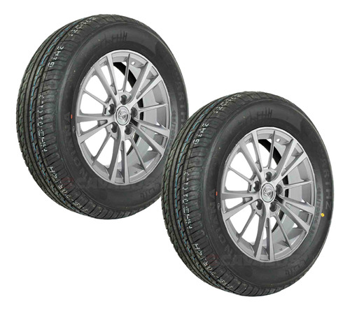 Paquete De 2 Llantas 205/55r16 Zwarthz Indiana 91v