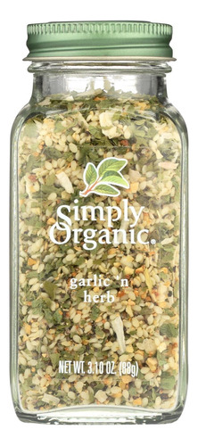 Simply Organic Ajo E Hierbas Garlic N Herb 88g Se