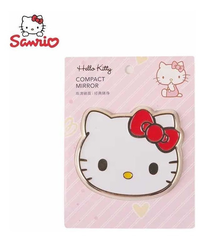 Espejo De Cartera Importado Hello Kitty Original Sanrio