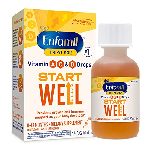 Enfamil Baby Vitamin D-vi-sol Liquid Supplement Drops C55kl