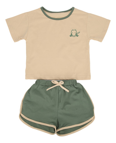 Conjunto De Ropa De Bebé, Camiseta Y Pantalones Para Niños P