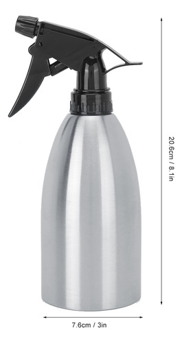Botella De Pulverización De Acero Inoxidable De 500 Ml
