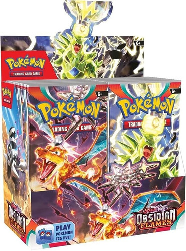 Pokémon Tcg Obsidian Flames Booster Pack X36 Sobres Original
