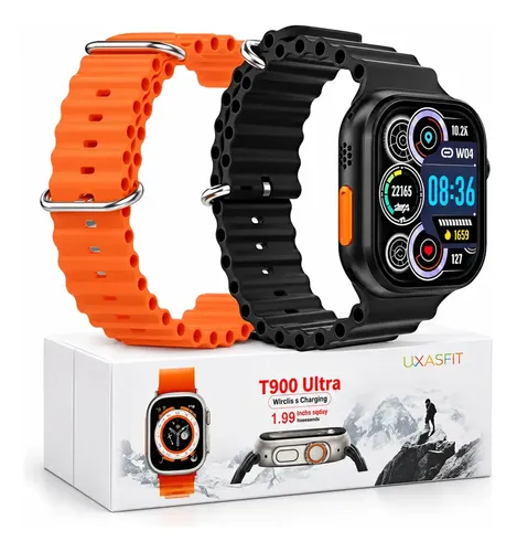 Smartwatch T900 Ultra com caixa grande de 49 mm