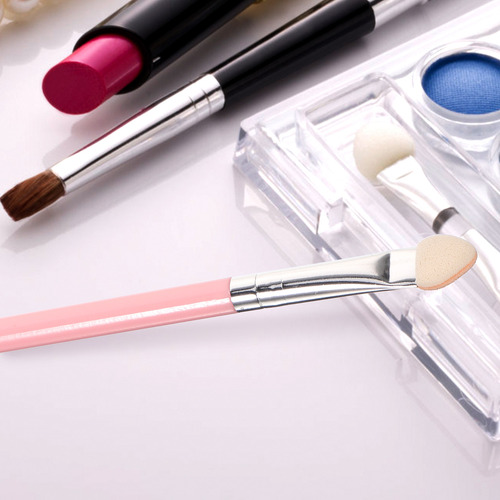 Brocha Portátil Para Sombra De Ojos Con Mango Delgado, Broch