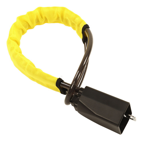 Qp Compatible Bloqueo De Volante Con 2 Llaves Antirrobo,