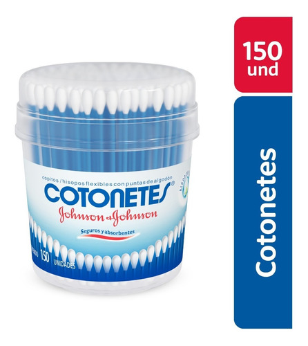 Copitos Cotonetes Johnson's - Unidad a $164