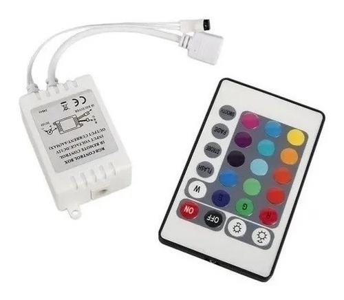 Controlador Rgb 12v Para Tira Luces Led Control Remoto 24 T