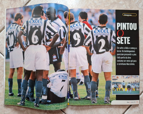 Revista Placar # 1143 Pôster Vasco Campeão Libertadores 1998 (Usado)