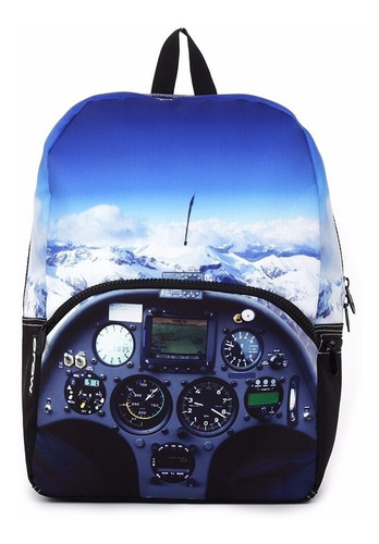 Mojo Mochila Mile High Cockpit Backpack Polyester Backlight