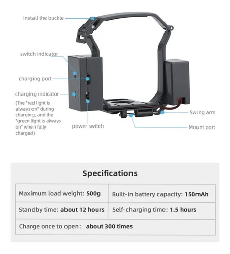 Sistema Soltador De Caída Para Drone Dji Mavic 3