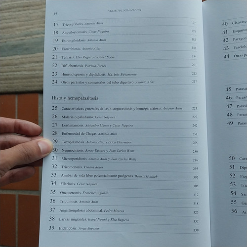 Libro Parasitología Médica Antonio Atias Medicina (Usado)