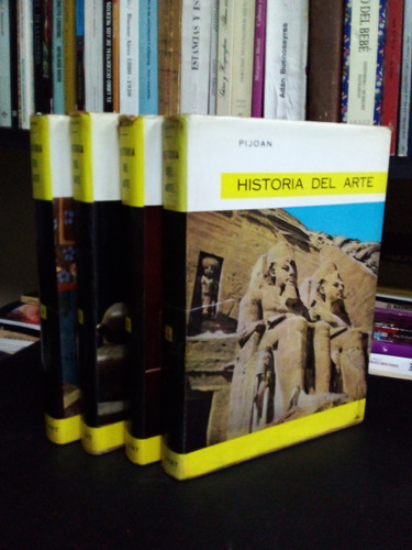 Historia Del Arte. Pijoan. 4 Tomos. Completa.b