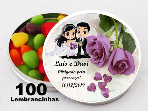 100 Latinhas Promoção Rótulo Personalizado