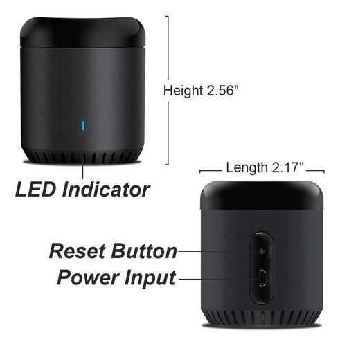 Hub De Hogar Inteligente Con Wifi Rm Mini 3 Control Remoto U