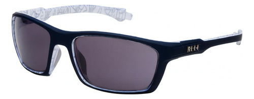 Anteojos Lentes De Sol Reef 239 Polarizados Gafas Diseño 239 Tipo De Lente Policarbonato Color Del Armazón Azul Oscuro Mate/blanco - Cristal Negro Polarizado (008) Color De La Lente Color