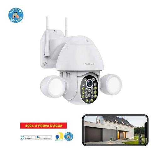 Imagen 3 de 6 de Cámara De Seguridad Agl Con Resolución De 3mp - Wifi - Domo