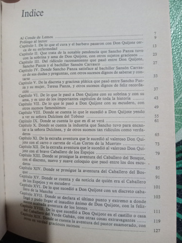 Cervantes: Don Quijote De La Mancha (ll) (Usado)