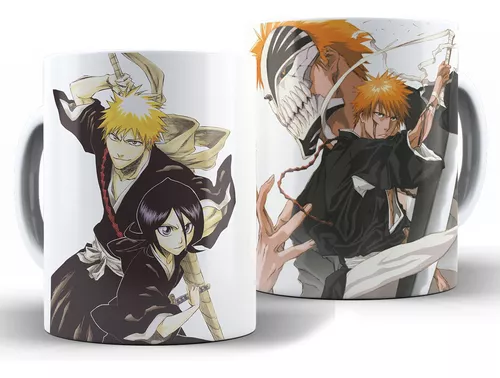 Caneca Bleach Personagens anime mangá desenho