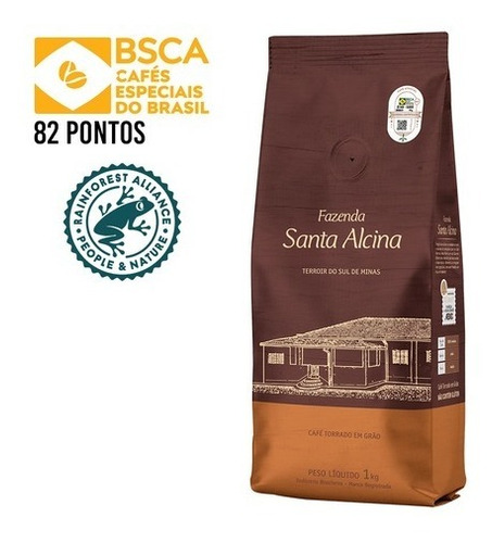 Café Em Grãos Fazenda Santa Alcina 1kg