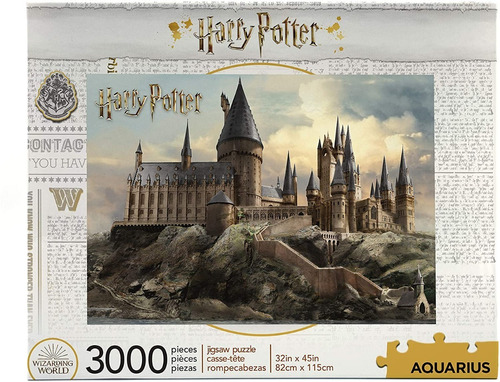 Harry Potter Castillo Hogwarts Rompecabezas Aquarius 3000 Pz