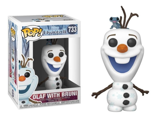 Funko Frozen 2 Olaf With Bruni #733 Fire Salamander Spirit