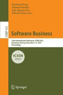 Libro Software Business : 12th International Conference, ...