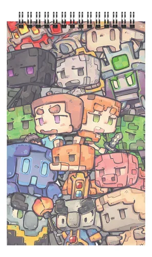 comprar Croquera - Cuaderno De Dibujo Minecraft