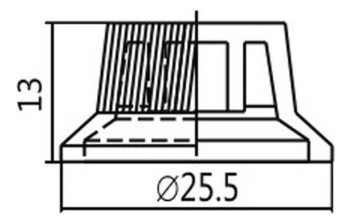 1 Y 2 Botones De Interruptor De Control De Tono Para Rosado