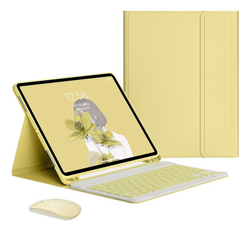 Funda Con Teclado Y Mouse Para iPad Mini 6 (6ª Gen) 8.3 Inch