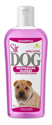 Shampoo Para Perro Sir Dog Neutraliza Olores 390 Ml