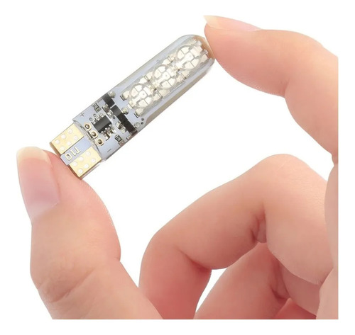 Ampolleta Cola De Pez Led T10 Multicolor Rgb Control Remoto