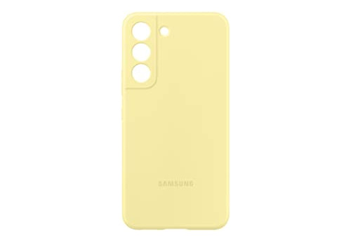 Funda Para Galaxy S22 Amarillo Silicon Suave